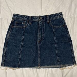 Abercrombie & Fitch Dark Blue Mini Skirt
